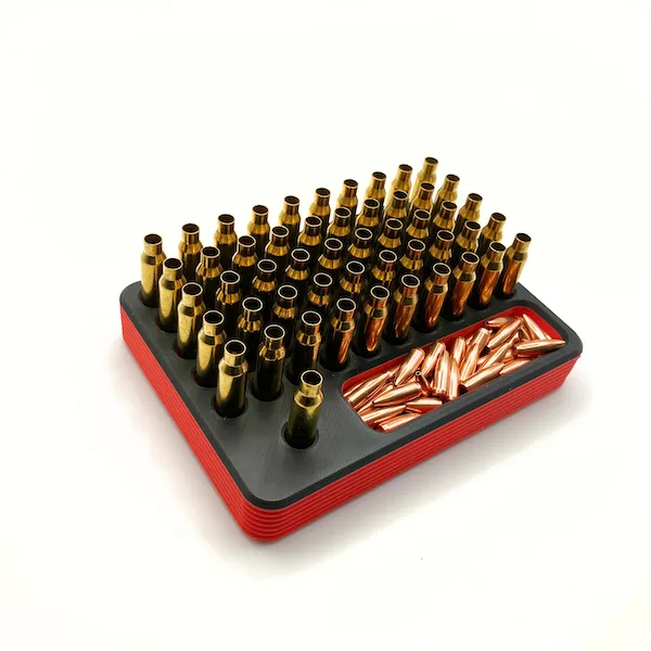 Ladebrett 36+1 fr .338 Lapua Magnum mit Geschossfach Gefuellt black4st.de