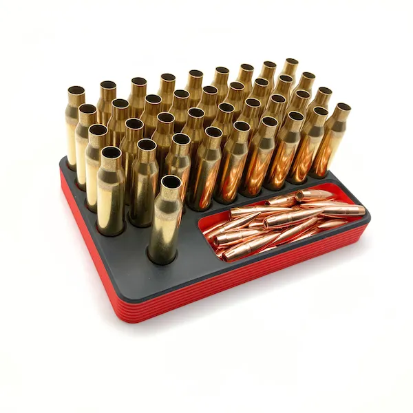 Ladebrett 36+1 fr .338 Lapua Magnum mit Geschossfach Gefuellt black4st.de